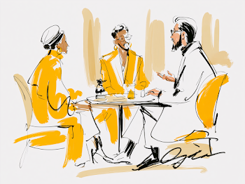 Business Meeting Illustration