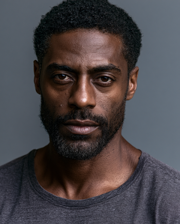 Calm Confidence: Portrait of a Black American Male Actor
