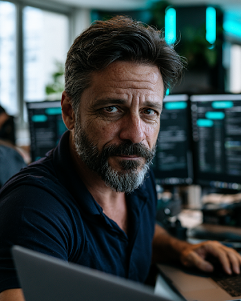Candid Portrait of a Brazilian Small Business Owner