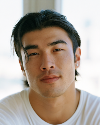 Candid Portrait of a Handsome Young Cantonese Man