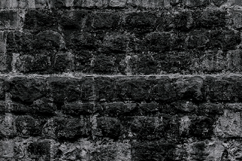 Close-Up of Weathered Stone Wall