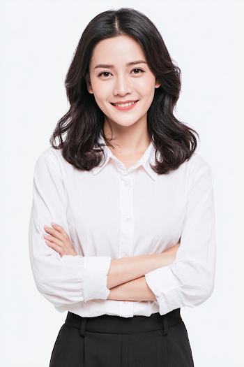 Confident Young East Asian Businesswoman Portrait