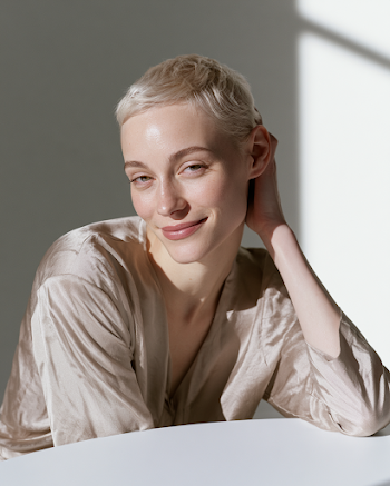 Elegant Minimalist Beauty Portrait