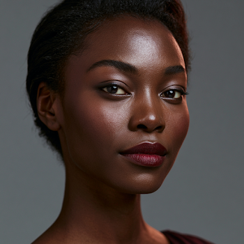 Elegant Portrait of a Charismatic Asian Woman