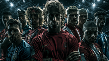 Legendary Football Stars Unite on the Pitch