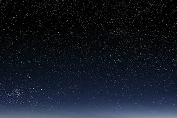 Minimalist Astrophotography of a Starry Night Sky