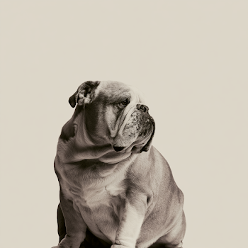 Refined English Bulldog Portrait