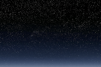 Serene Night Sky with Stars