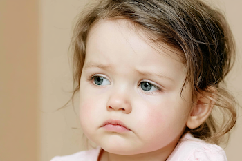 Thoughtful Toddler Portrait
