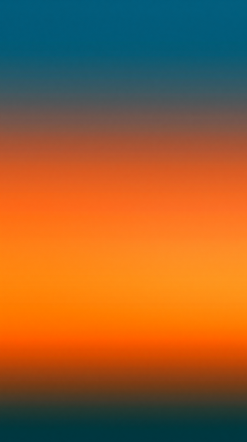 Vibrant Orange and Blue Gradient Wallpaper