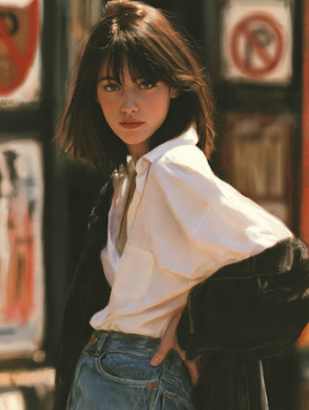 Young Woman in NYC - Portrait Photoshoot