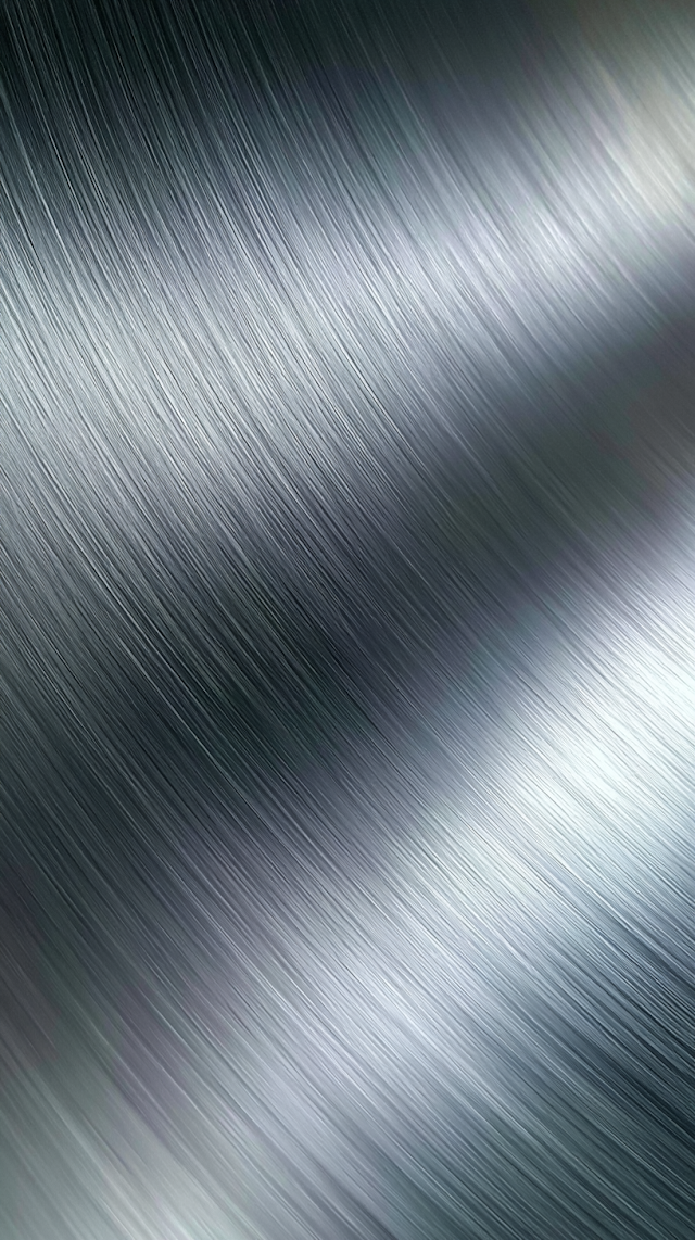 Abstract Close-Up of Brushed Stainless Steel
