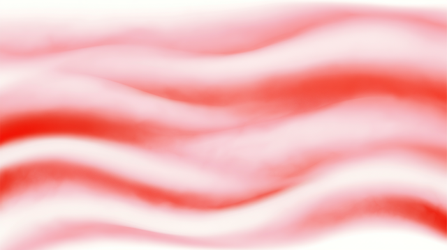Abstract Flowing Red and Pink Waves