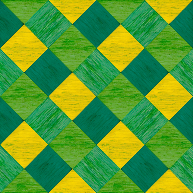 Abstract Geometric Argyle Pattern in Bold Colors