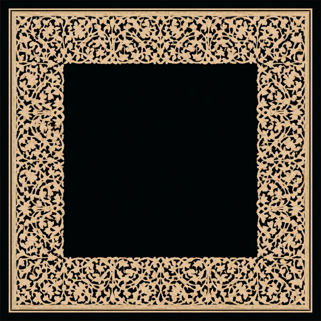 Antique Elegance: Ornate Decorative Frame