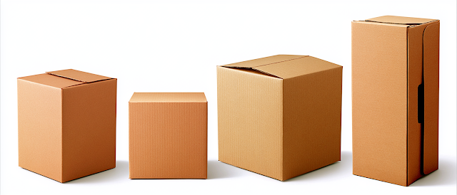 Assorted Brown Cardboard Shipping Boxes