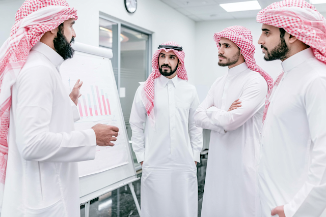 Business Meeting with Gulf Executives