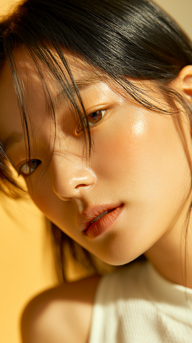 Charming Portrait of a K-Pop Idol