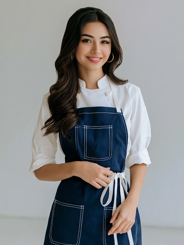 Confident Young Female Chef Portrait