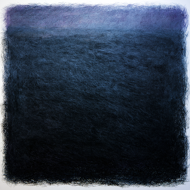 Dark Void with Indigo Glow