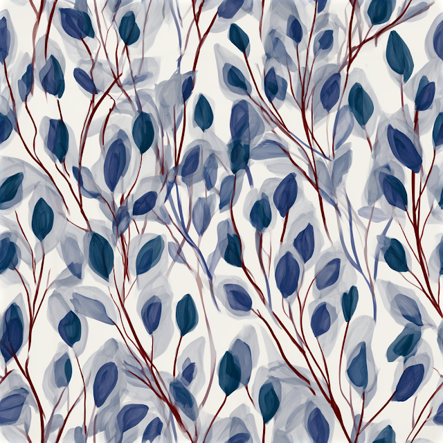 Delicate Botanical Wallpaper Pattern
