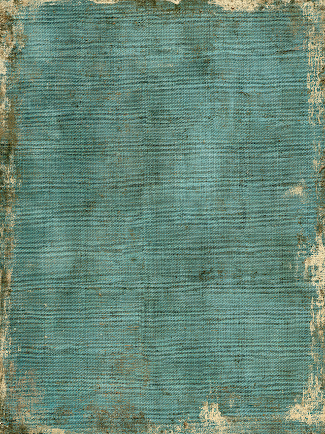 Distressed Teal Linen Texture for Scrapbooking