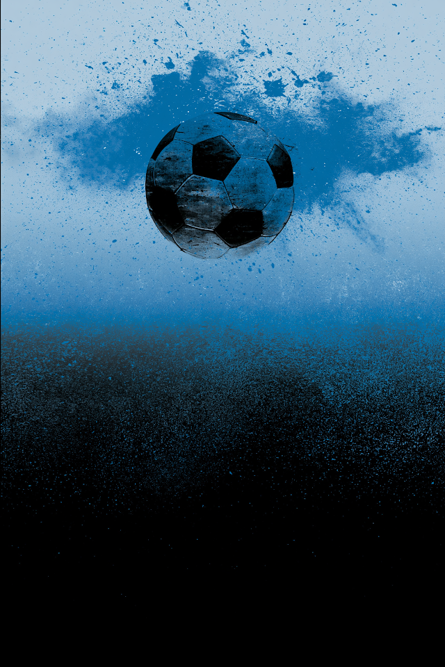 Dynamic Soccer Poster Background