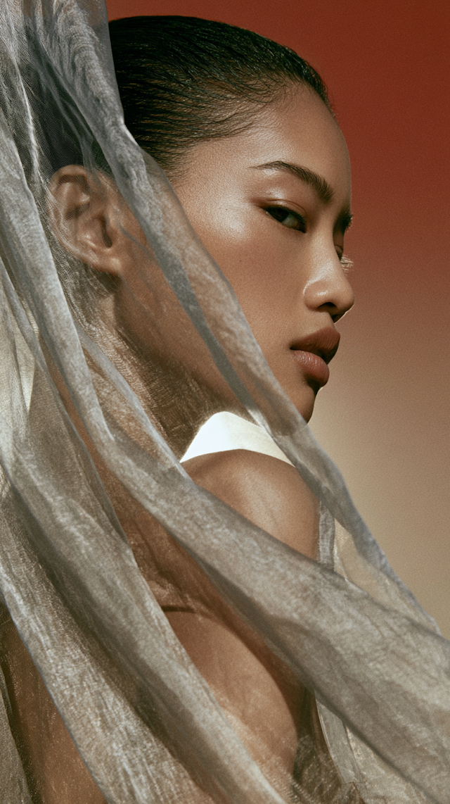 Elegance in Motion: Translucent Fabric and Beauty