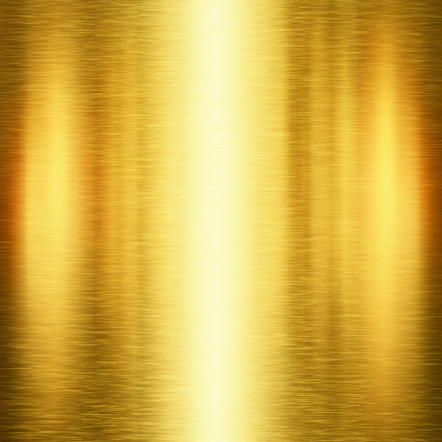 Elegant Brushed Gold Metal Texture Background