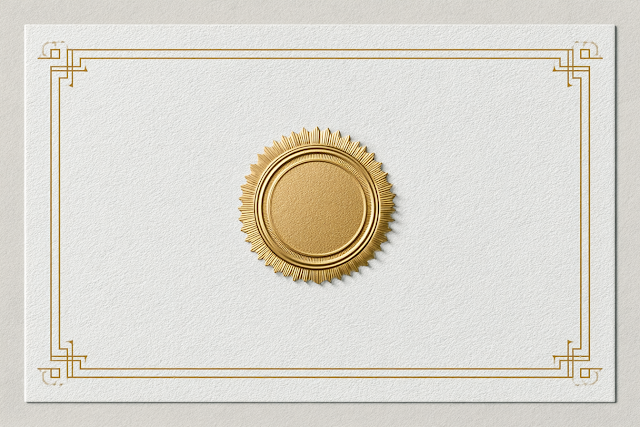 Elegant Corporate Certificate of Appreciation Template
