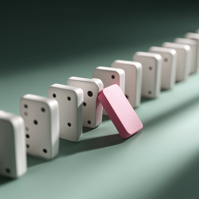 Elegant Dominoes in Tension
