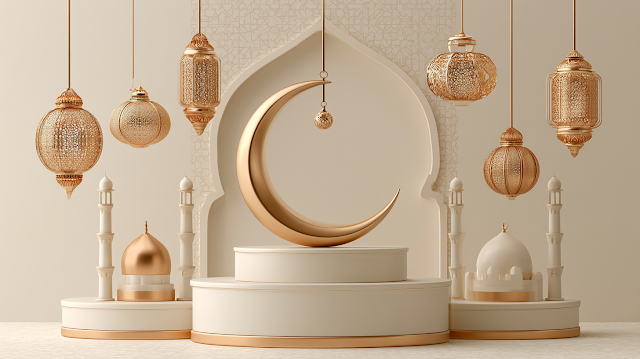 Elegant Eid Al-Adha Greeting Background