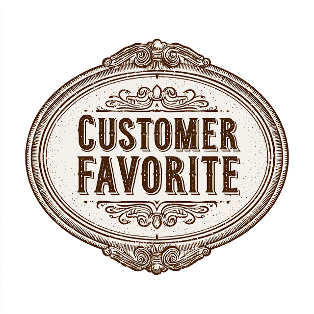 Elegant Premium Customer Favorite Label