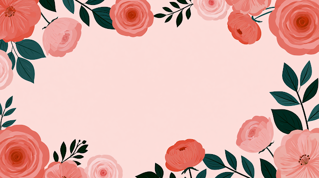 Elegant Spring Floral Background