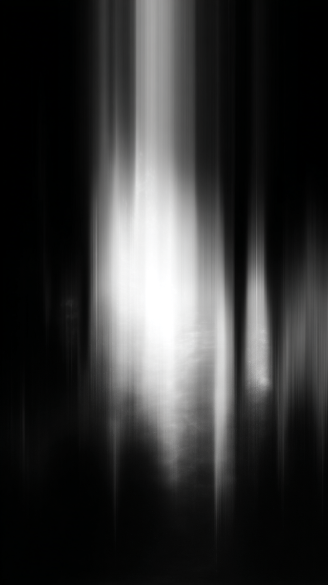 Ethereal Light in Black and White