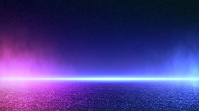Futuristic Abstract Light Horizon