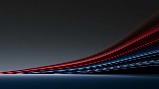 Futuristic Abstract Light Trails