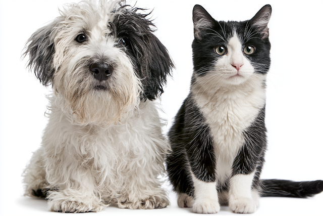 Heartwarming Friendship: Dog and Cat Together