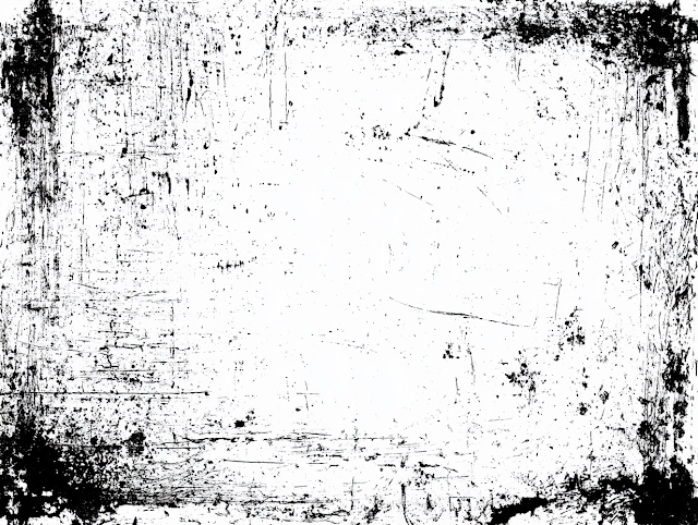 High Contrast Black and White Grunge Texture