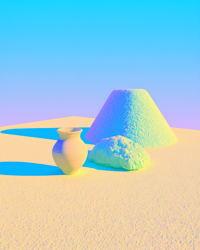 Hylomorphism in Stillness: Abstract Clay Composition