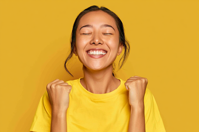 Joyful Celebration in Yellow