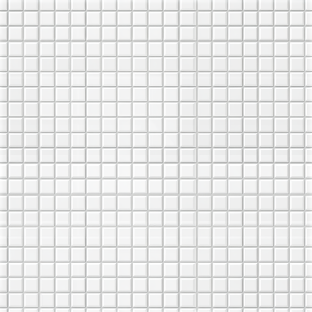 Minimalist Glossy Off-White Ceramic Tile Pattern