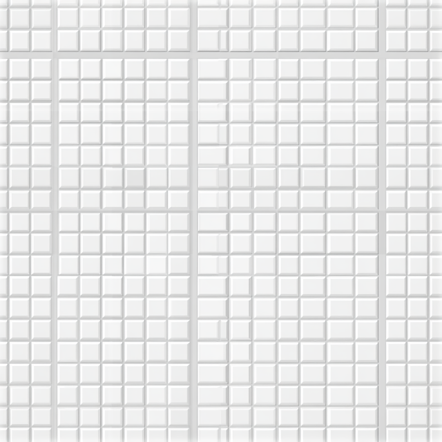 Minimalist Off-White Ceramic Tile Pattern