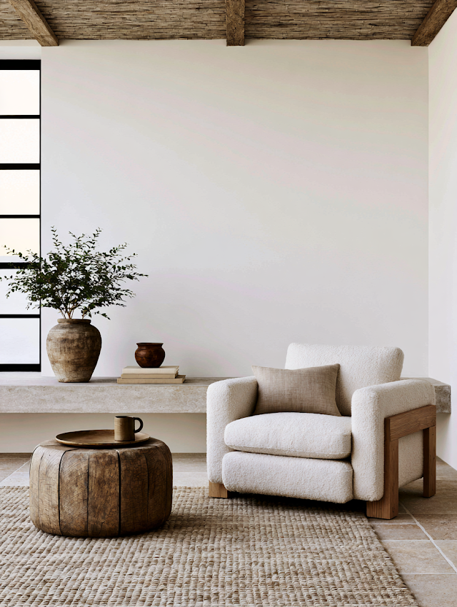 Modern Minimalist Living Room Interior