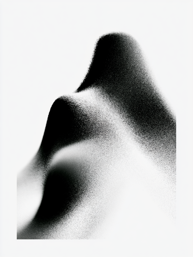 Monochromatic Abstract Soundwave