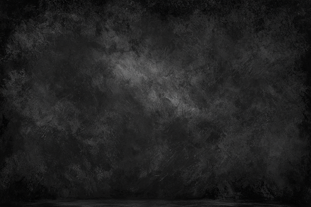 Moody Black Grunge Concrete Texture Background