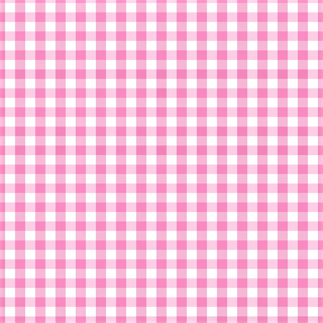 Pastel Pink and White Checkerboard Pattern