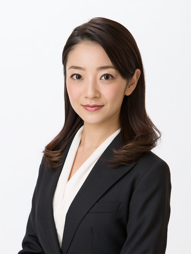 Professional Japanese Woman in LinkedIn Photo