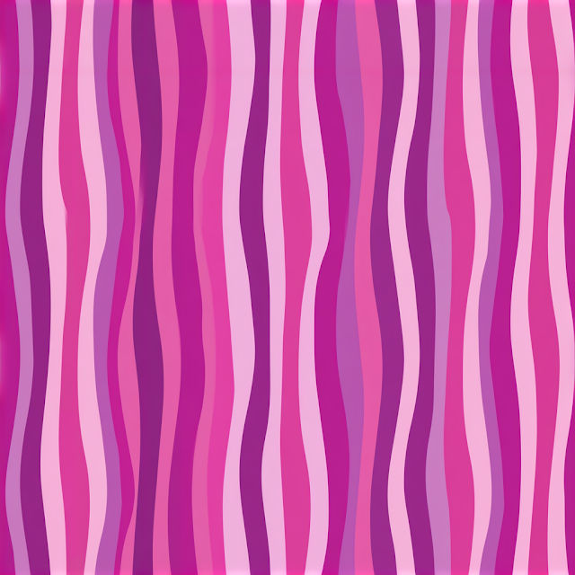 Psychedelic Wavy Stripes Pattern
