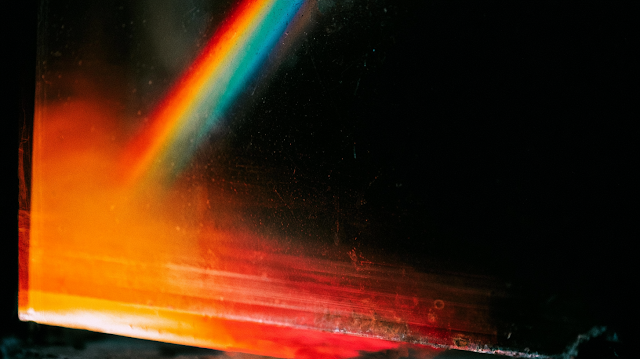 Radiant Rainbow Light Leak - Abstract Cinematic Photography